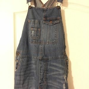 Denim Overalls